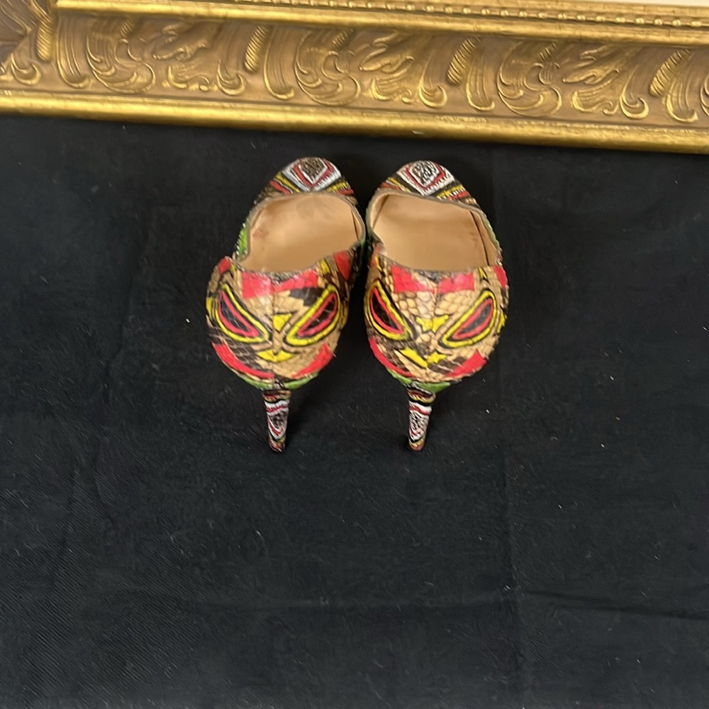Christian Louboutin Daffodile Python Preowned/Used - image 8